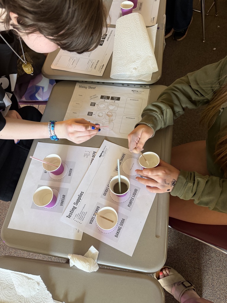 Students studying Mystery Science in 5th grade. 