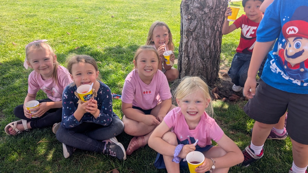 DPE bubble party and sno cones