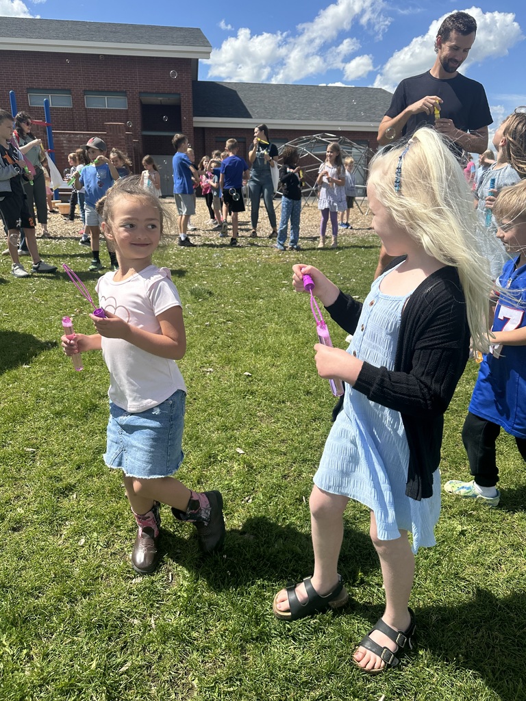 DPE bubble party and sno cones