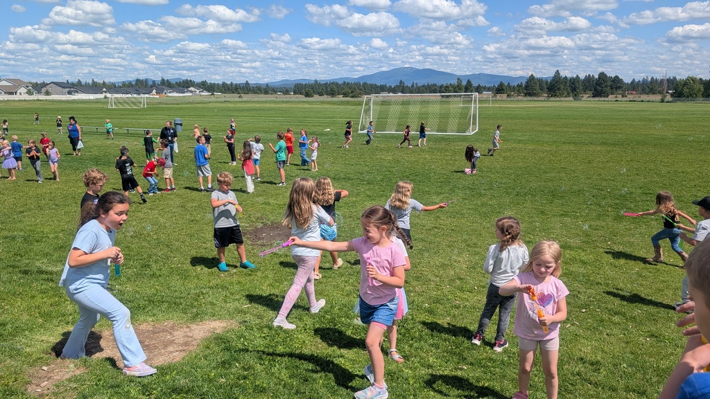 DPE bubble party and sno cones