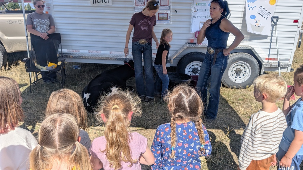 Students at FFA Farmers Day