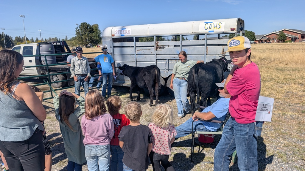 Students at FFA Farmers Day