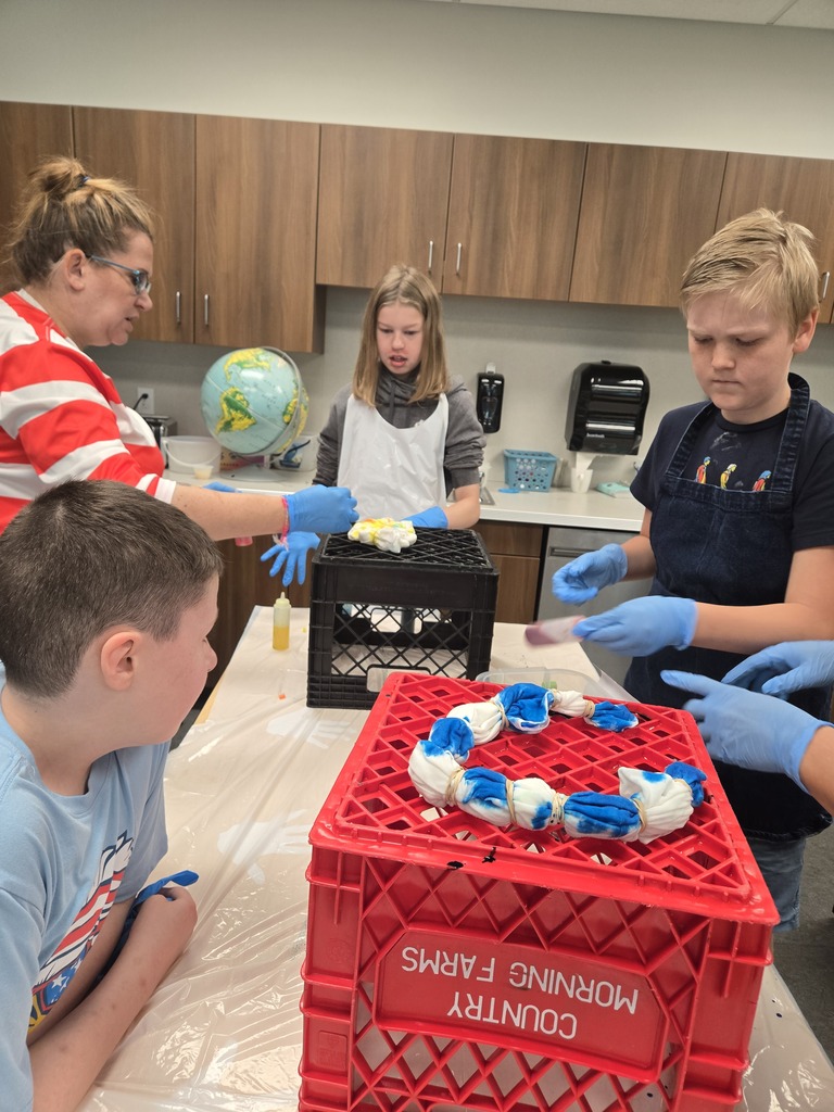 Tie Dye at Deer Park Middle School