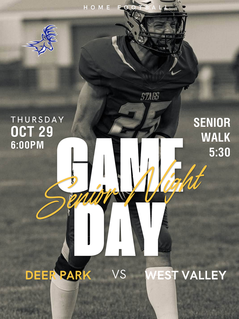 Senior Night Football Announcement