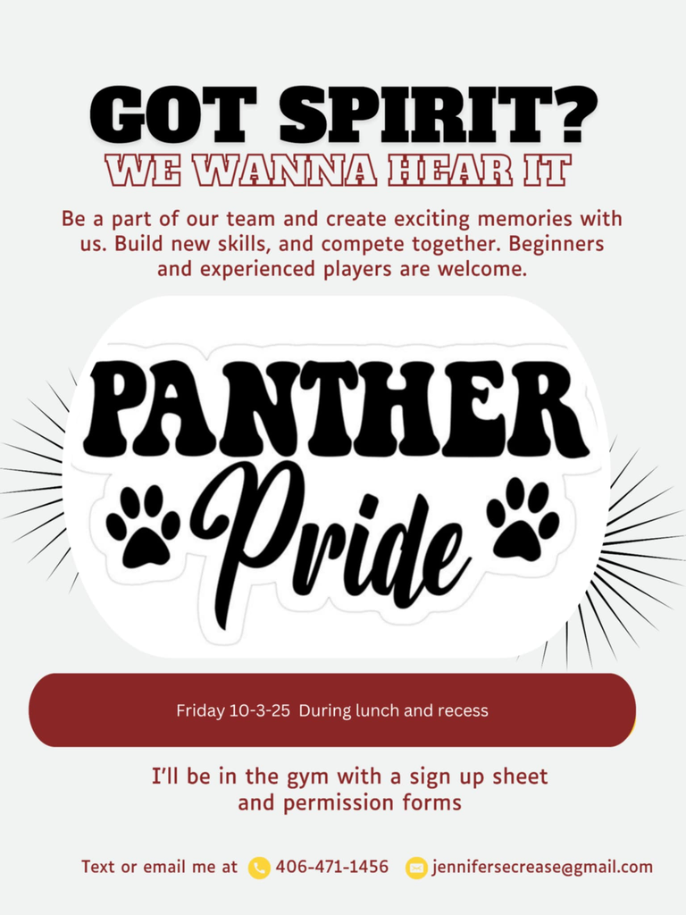 Cheer poster