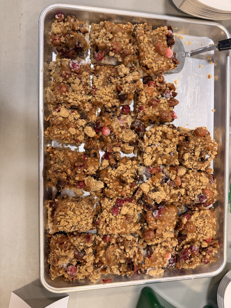 cranberry Carmel bites