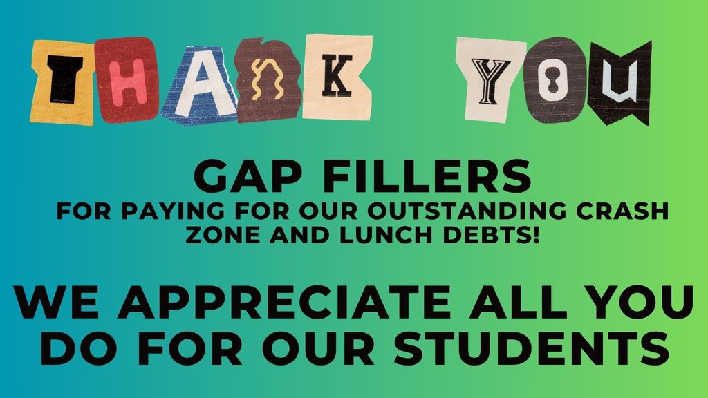 Thank you Gap Fillers 