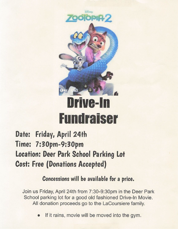 Fundraiser Flyer