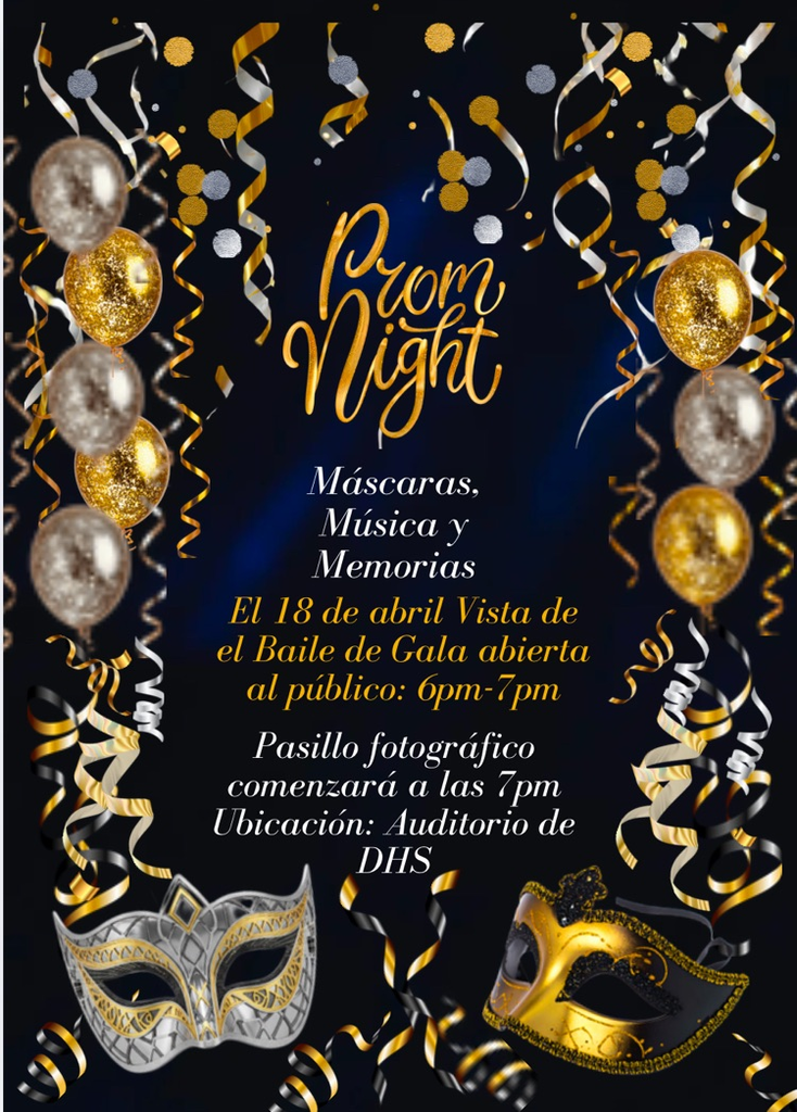 Prom Invite in Spanish