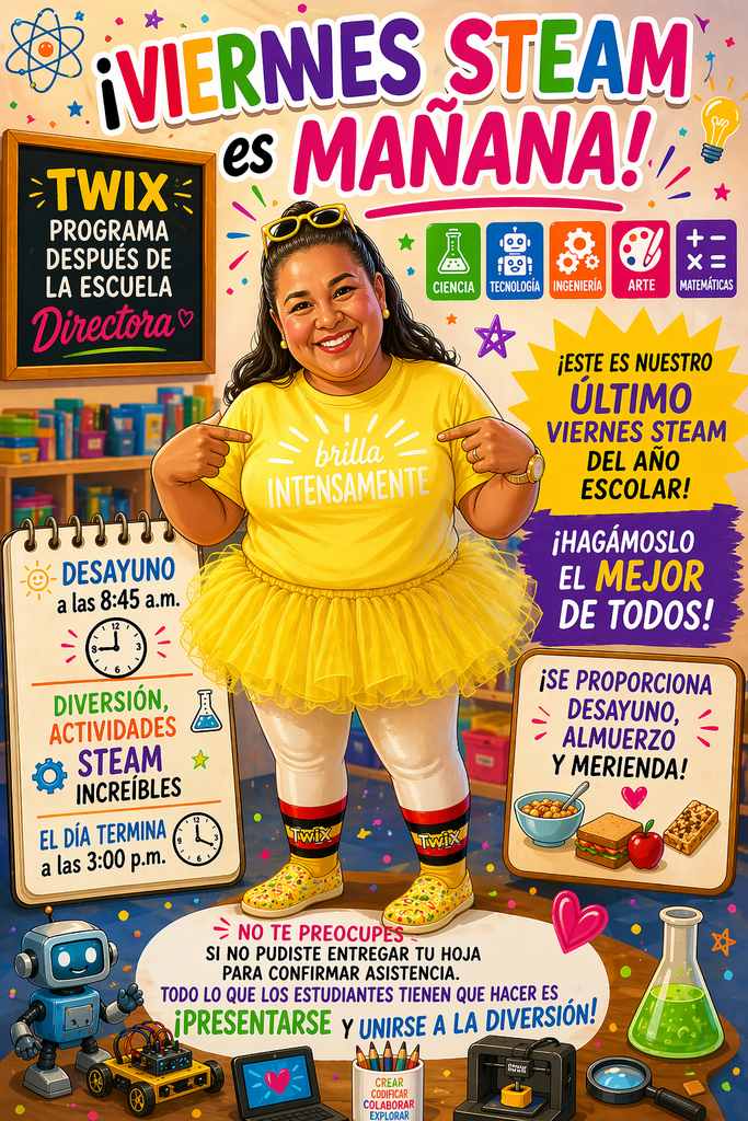 STEAM Friday Spanish