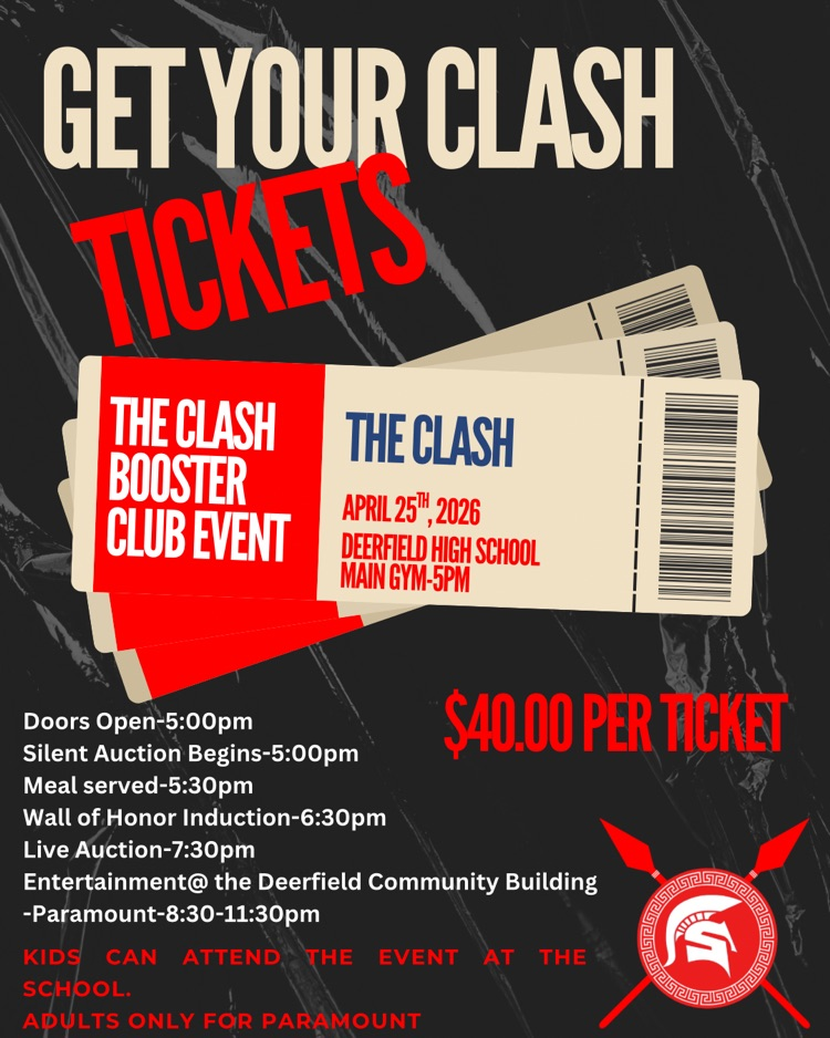 Clash tickets