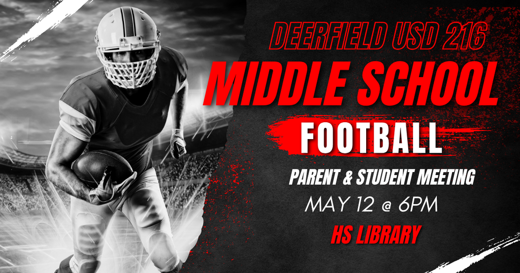 Parent & Student Meeting 5/12/26                     @6pm