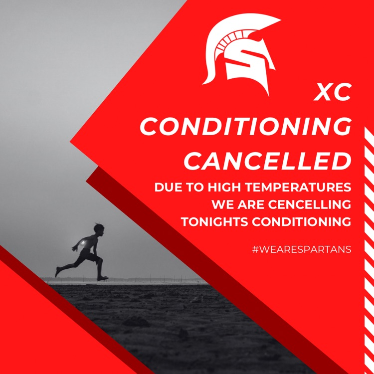 XC Conditioning Cancelled