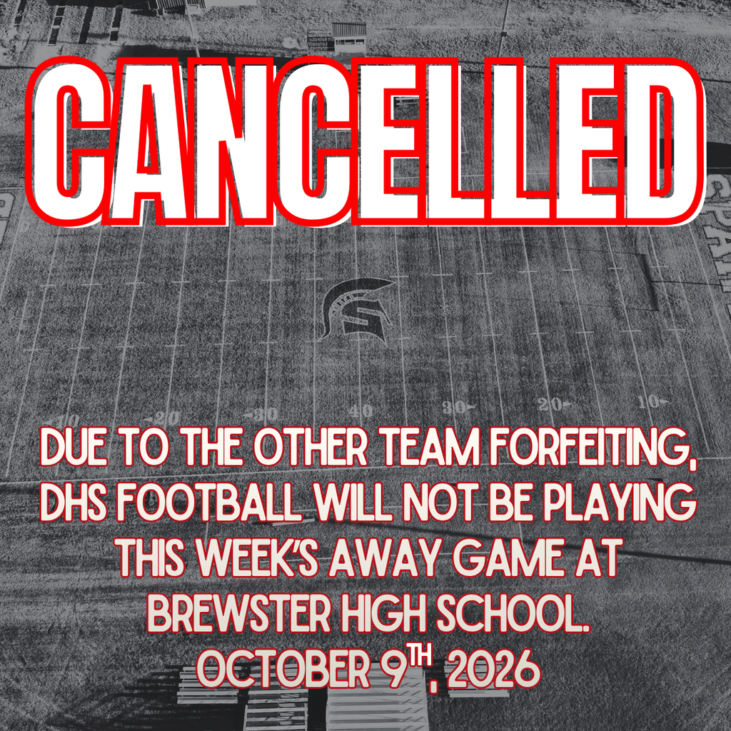 10.9.2026 HS FB Game Cancelled
