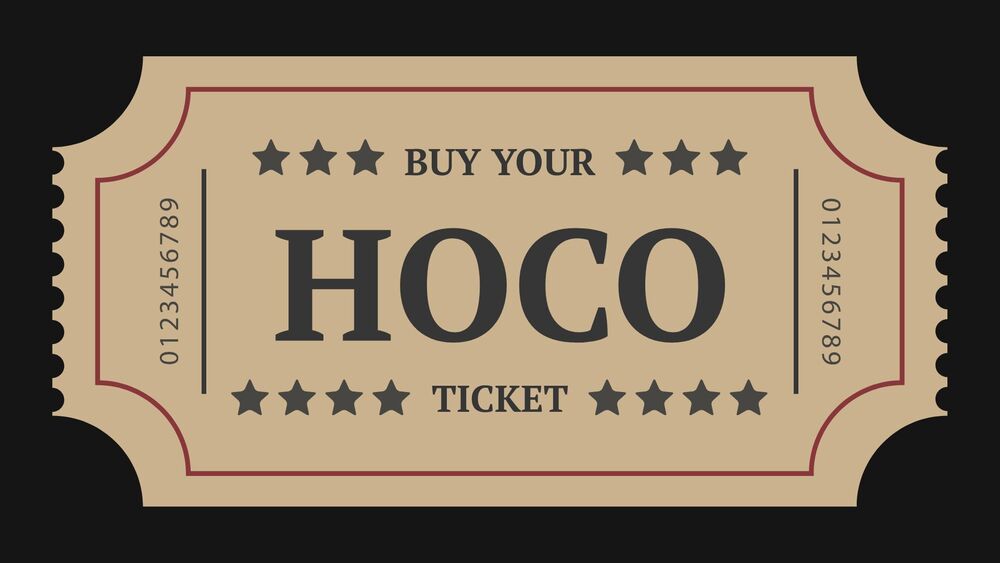 Hoco ticket