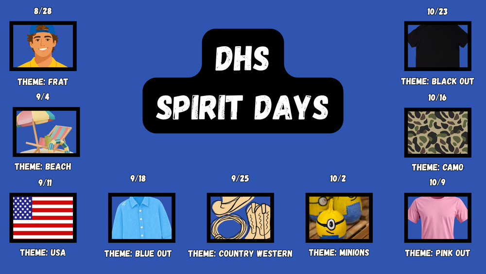Spirit Day Dates