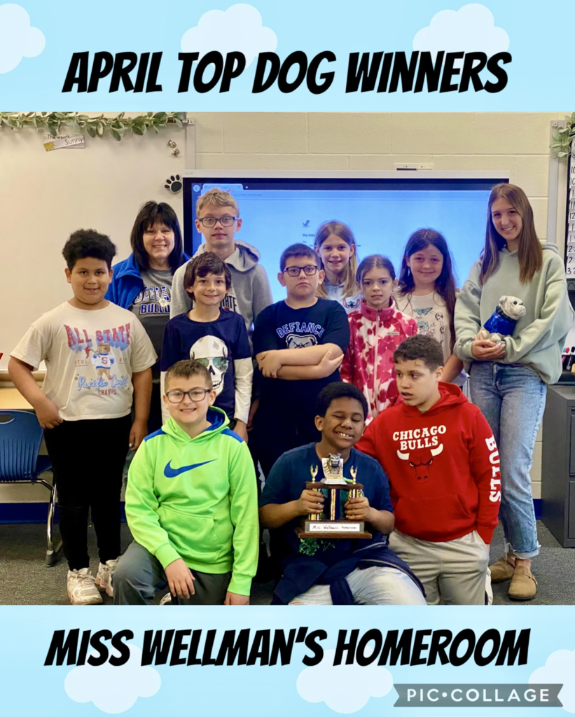 april top dog winners