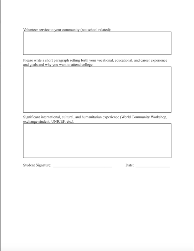 Rotary  Scholarship P.1