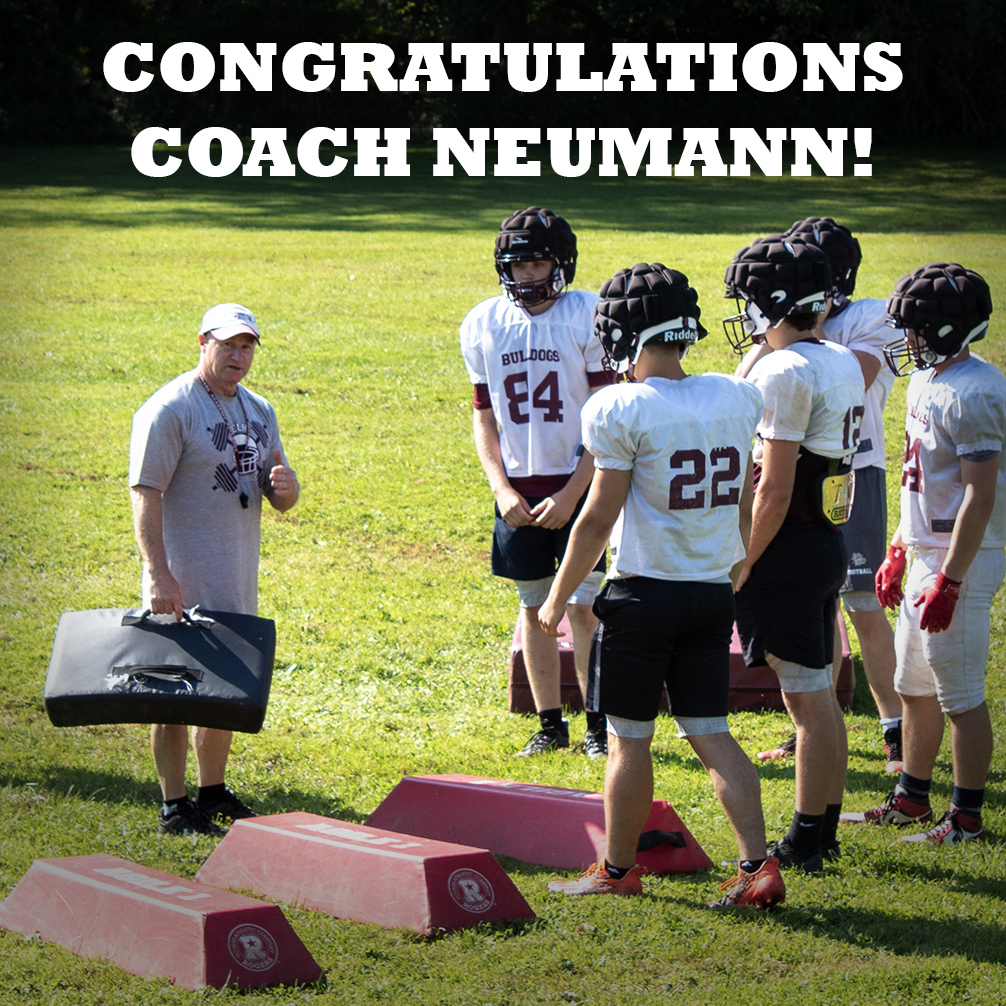 Congratulations Coach Neumann!