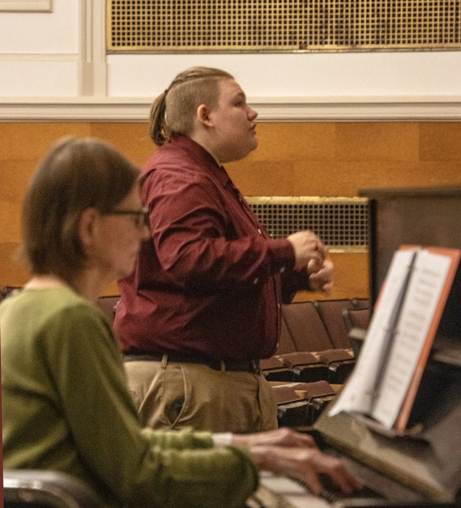 conductor and accompanist