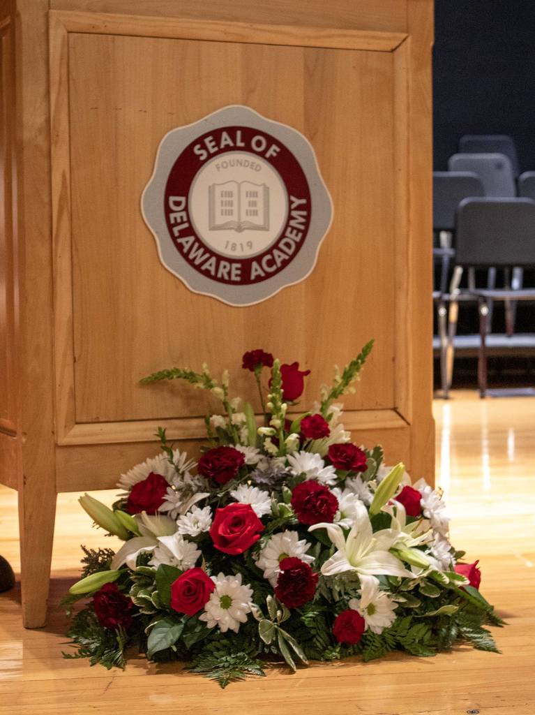 graduation lectern