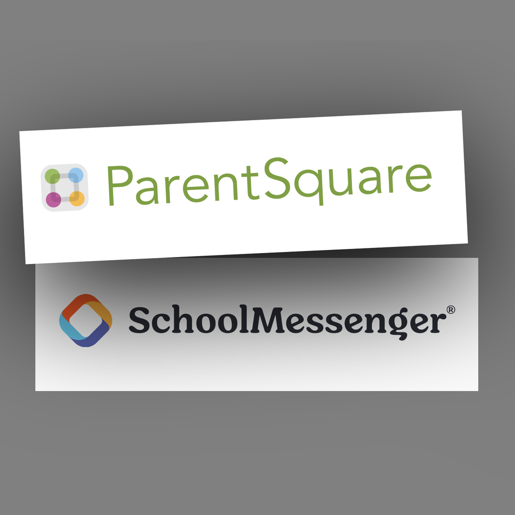 parentsquare logo, SchoolMessenger logo
