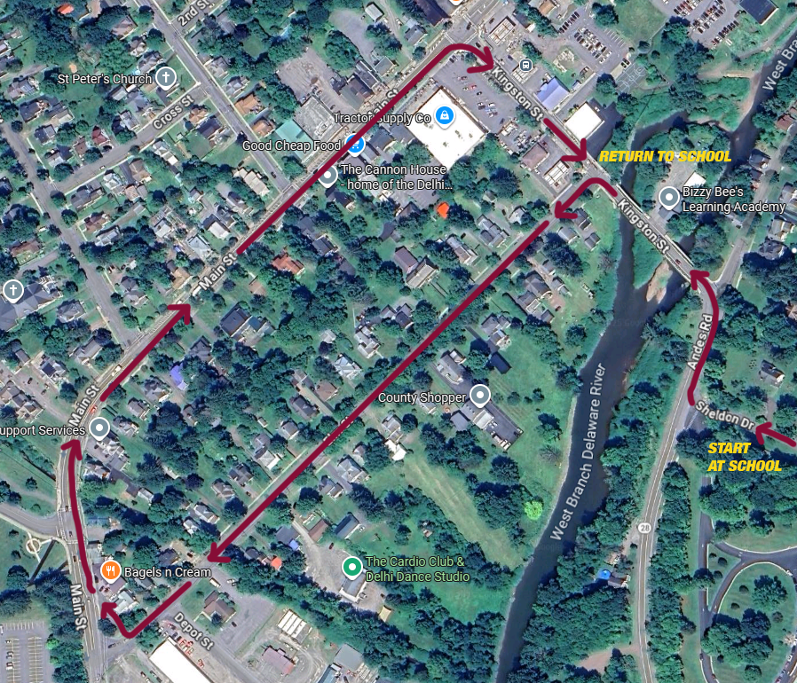 image showing parade route