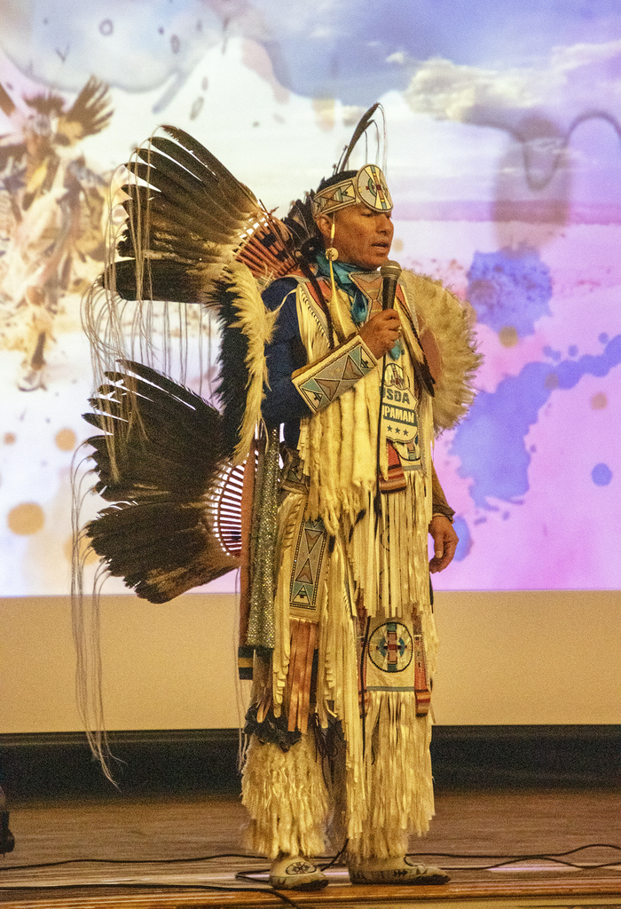 Native American dancer
