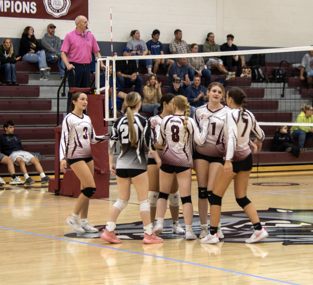 girls on the volleyball court