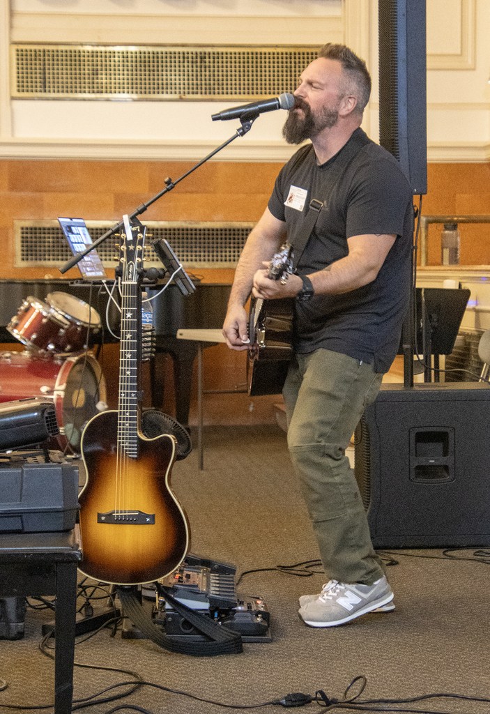 Jared Campbell singing