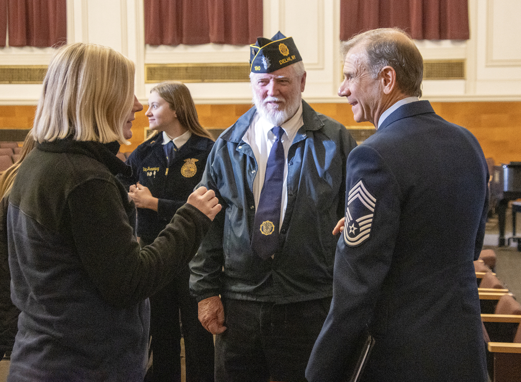 3 veterans visit after program