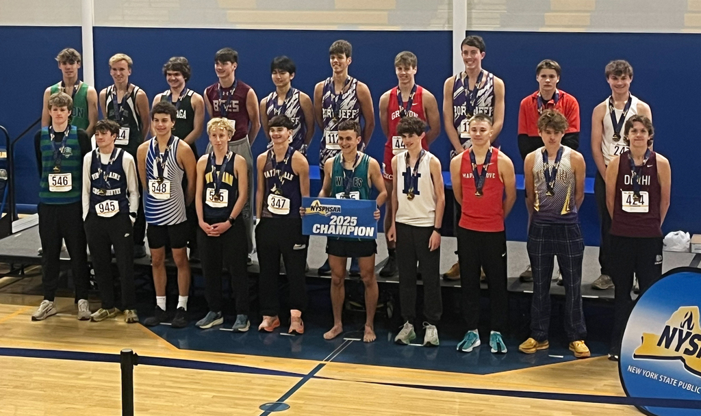 NYSPHAA Cross Country champions 2025 - boys