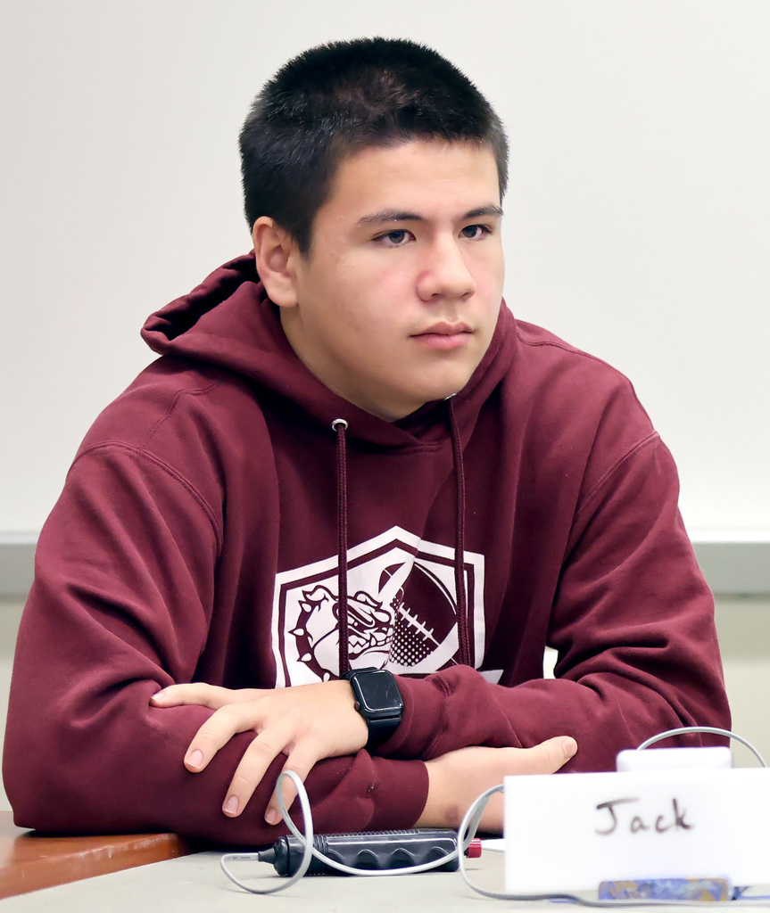 Jack Mokay at the competition