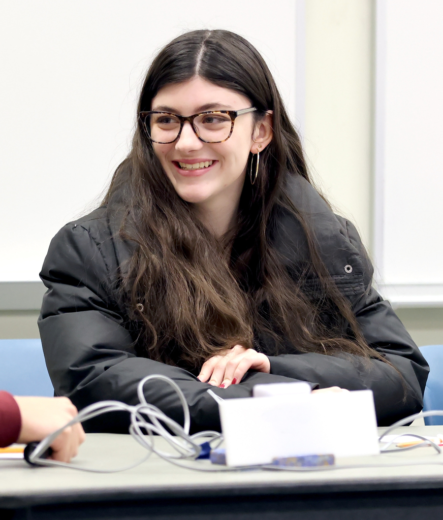 Evie Ainsworth at the competition