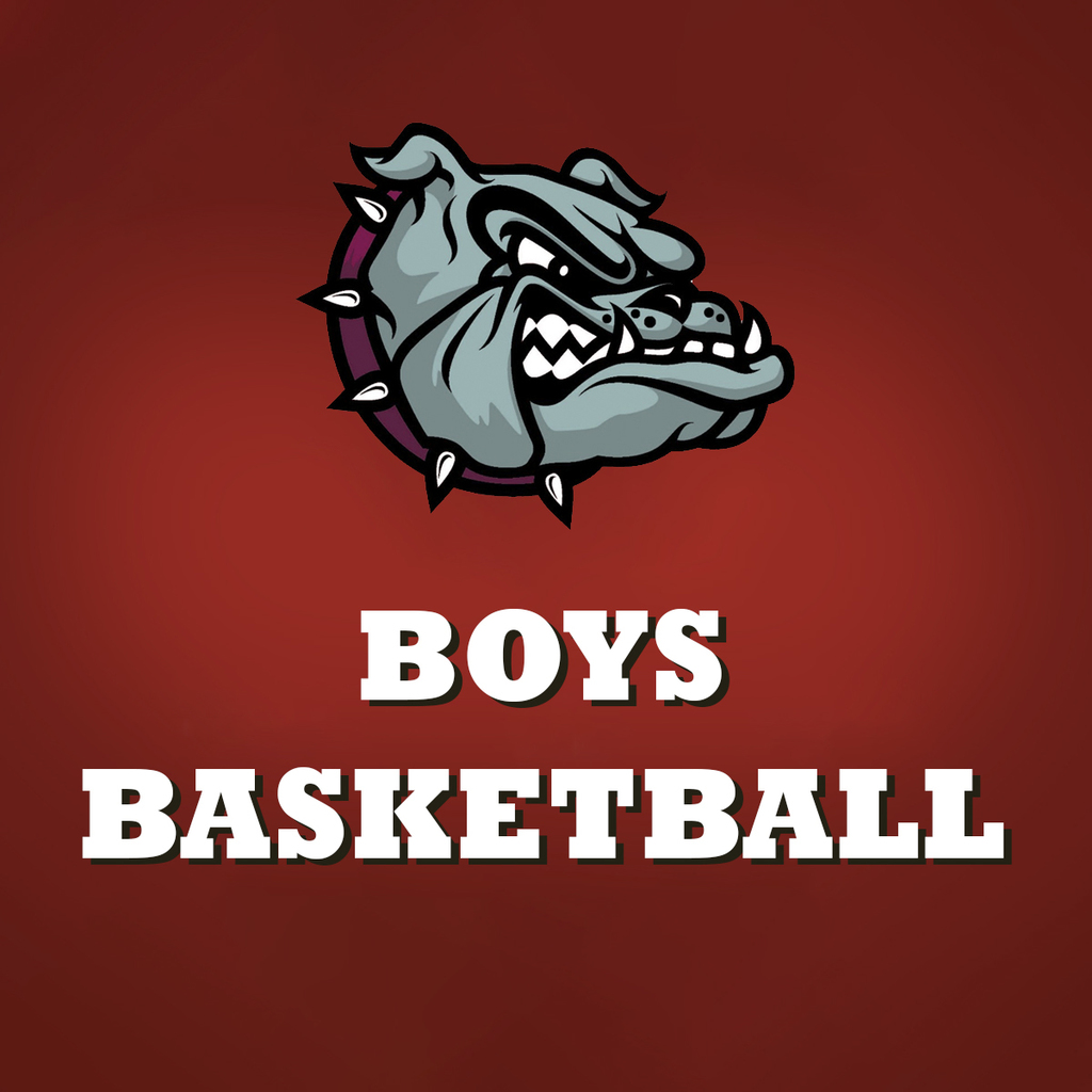 bulldog logo  - boys BASKETBALL