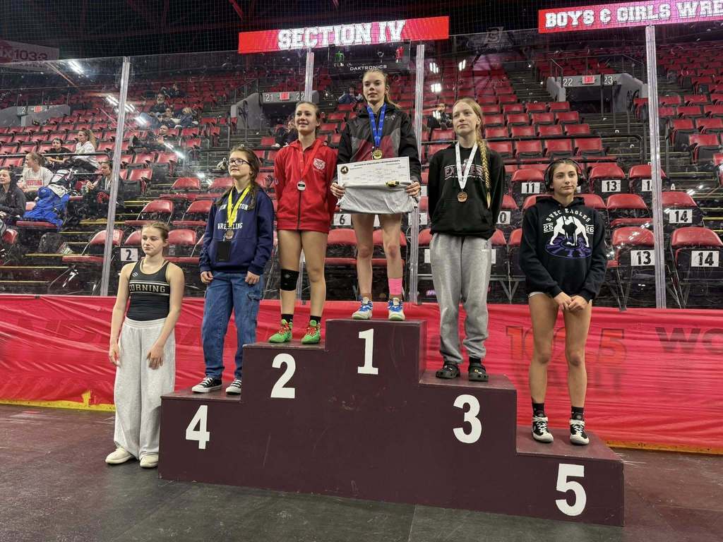 cadence guy in the4 top position on the medal podium