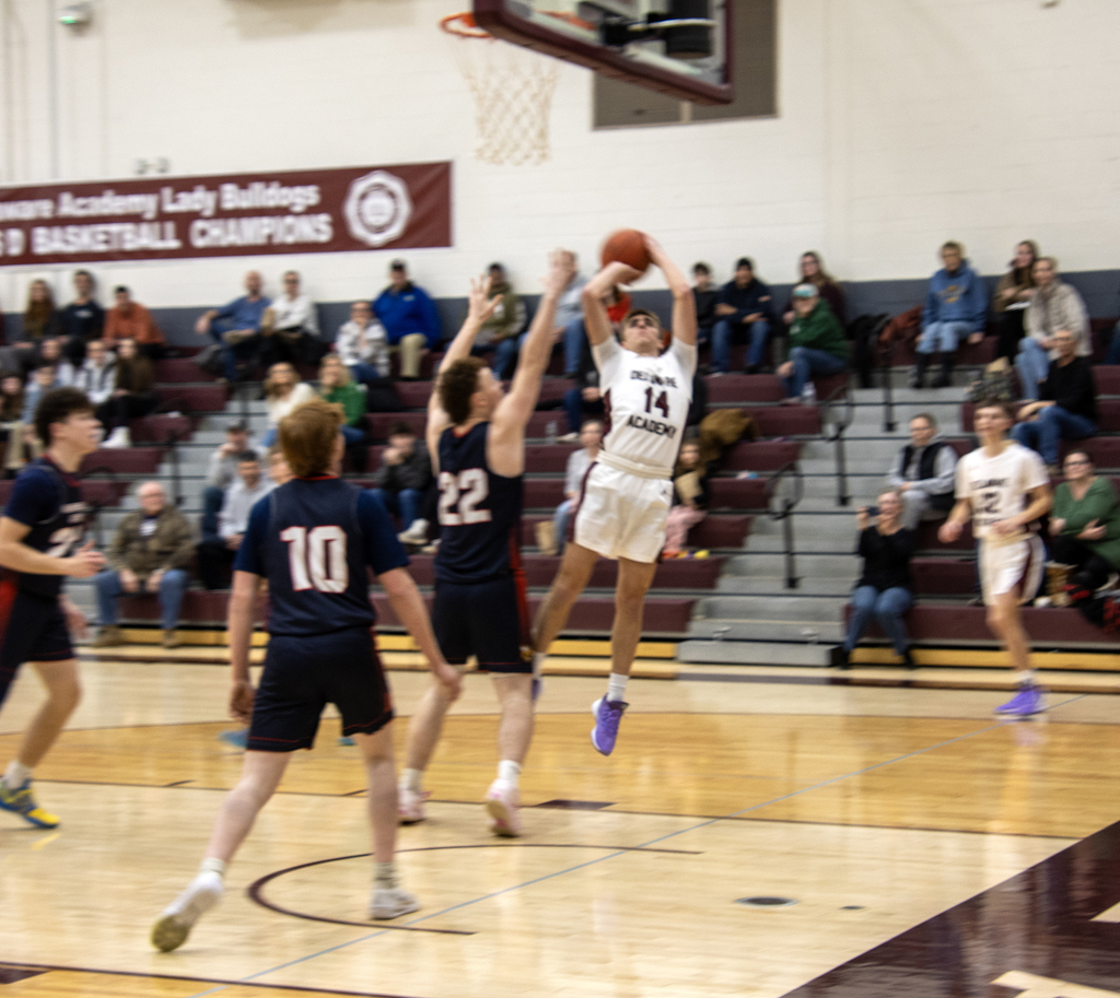 boys basketball action on the court