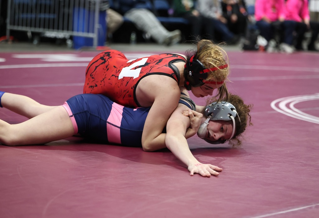 Cadence and opponent wrestling in the championship