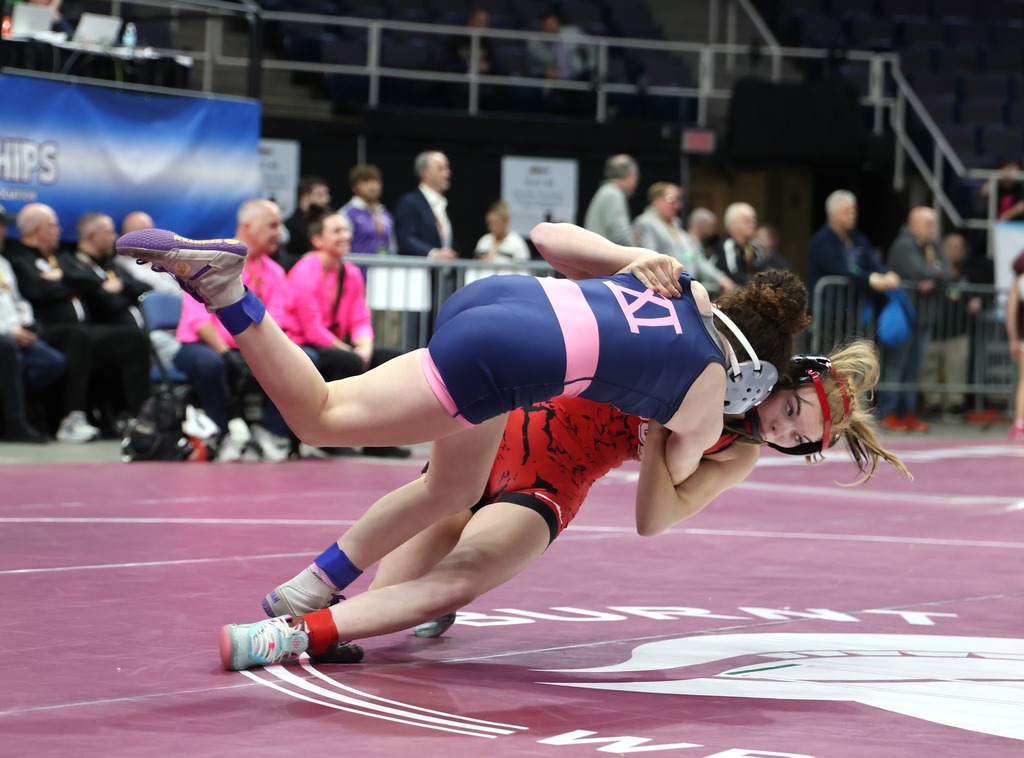 Cadence and opponent wrestling in the championship