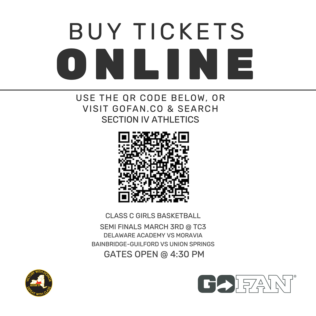 CLASS C SEMI FINALS @ TC3; buy tickets online - QR code