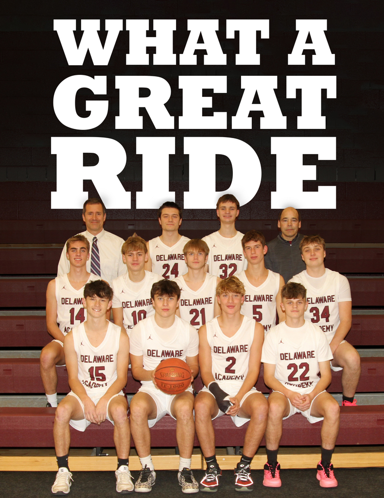 varsity boys basketball WHAT A GREAT RIDE