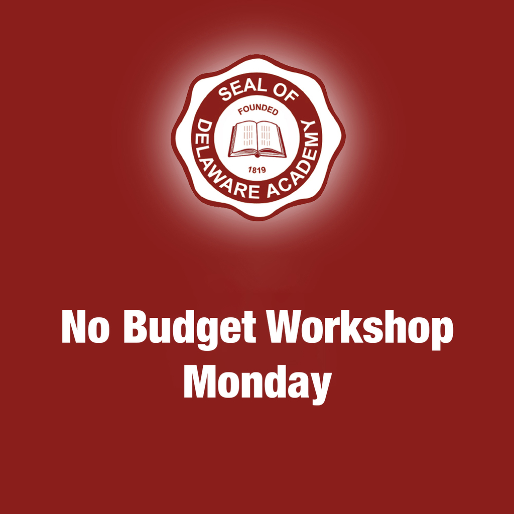 No Budget Workshop Monday