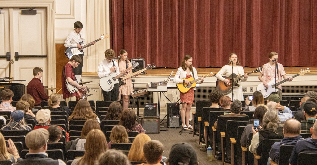 a modern band ensemble