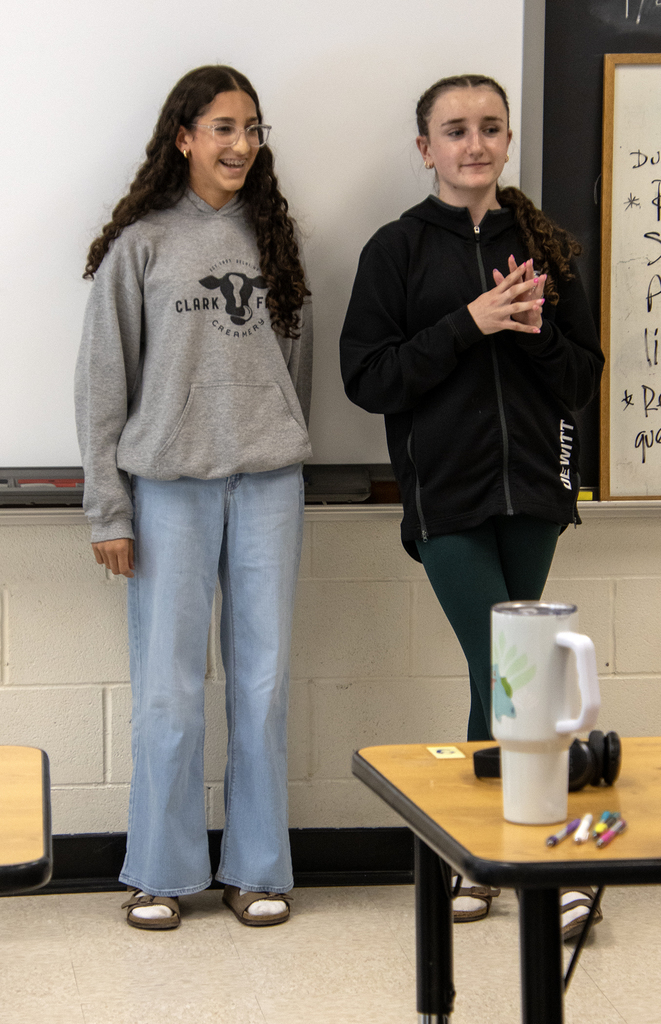 students reciting lines from A Midsummer Night's Dream