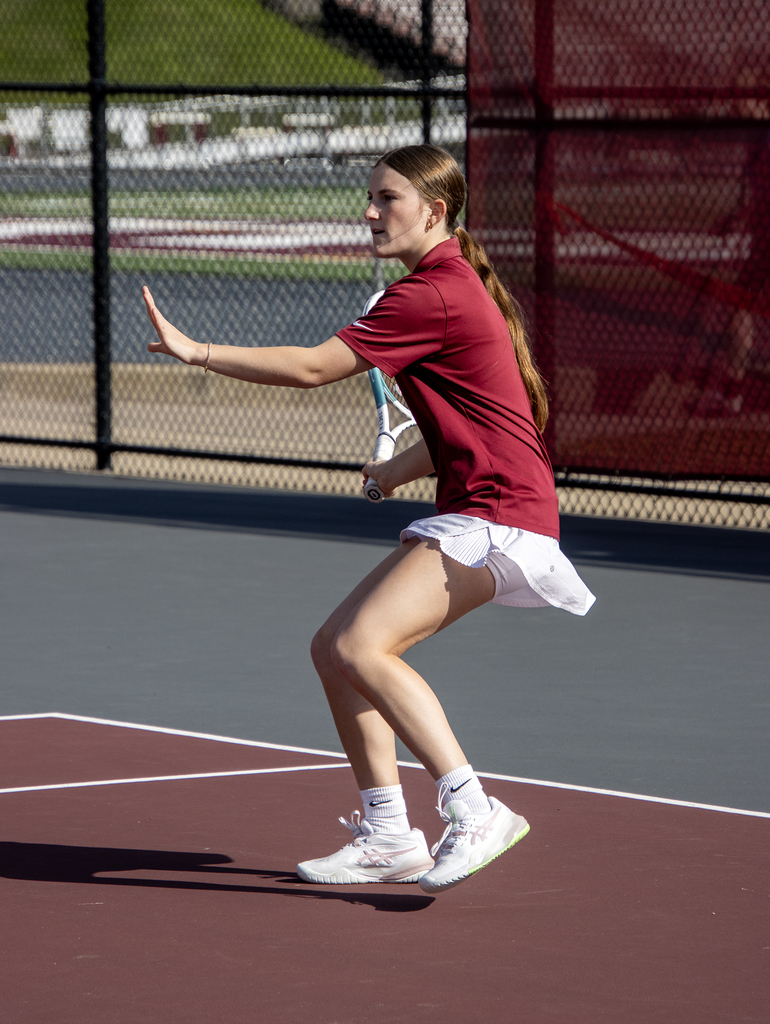 tennis player in action on the court