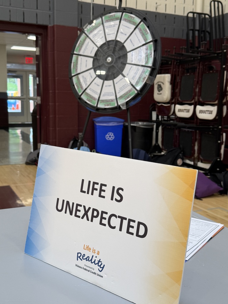 Life is Unexpected. Life is a Reality. Sponsored by Visions Federal Credit Union.