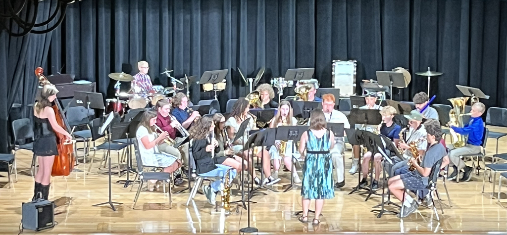 Jazz band on stage
