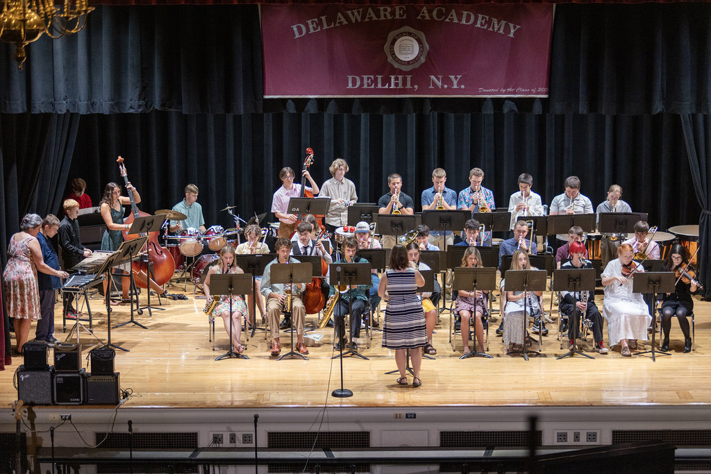jazz band on stage