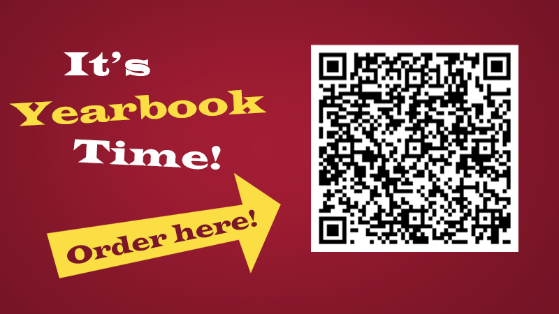 It's yearbook time! Order here!