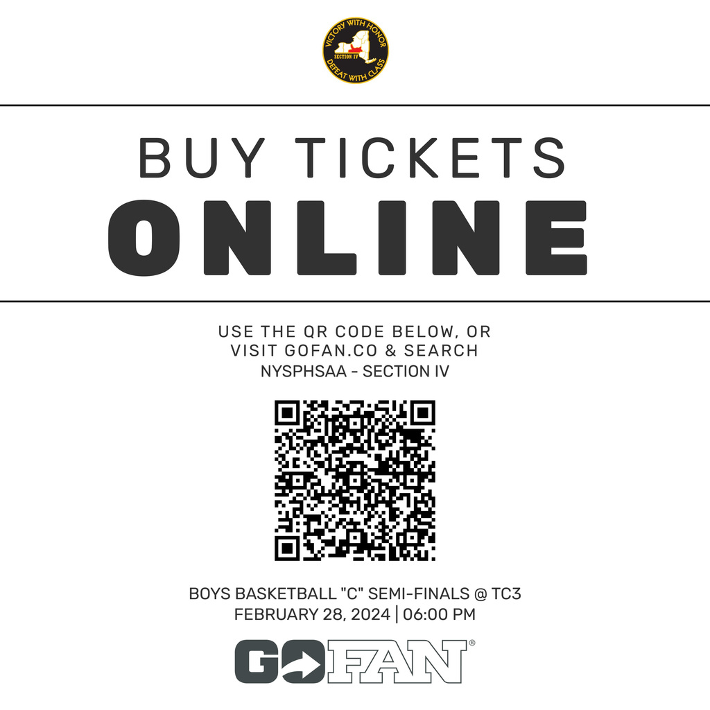 Buy Tickets Online (QR code)